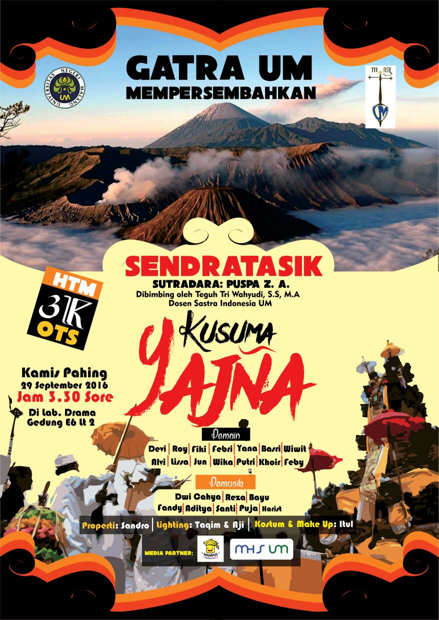 SENDRATASIK ‘KUSUMA YAJNA’