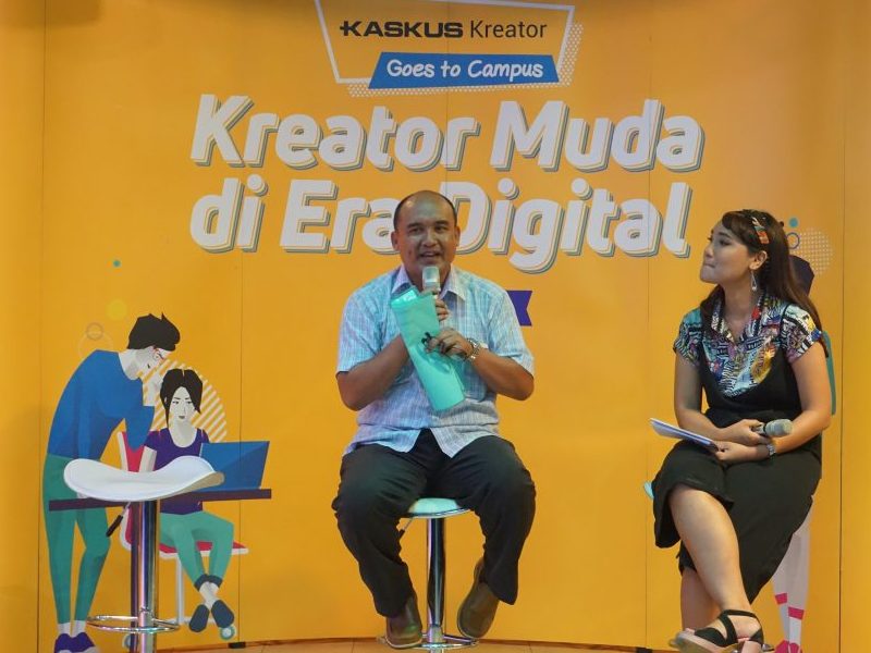 KASKUS KREATOR AJAK MAHASISWA SASTRA INDONESIA UM LEBIH KREATIF MENGHADAPI TANTANGAN DI ERA DIGITAL