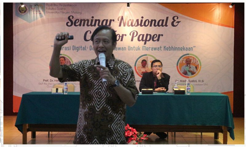 Literasi Digital, Dari Pustakawan untuk Merawat Kebinekaan