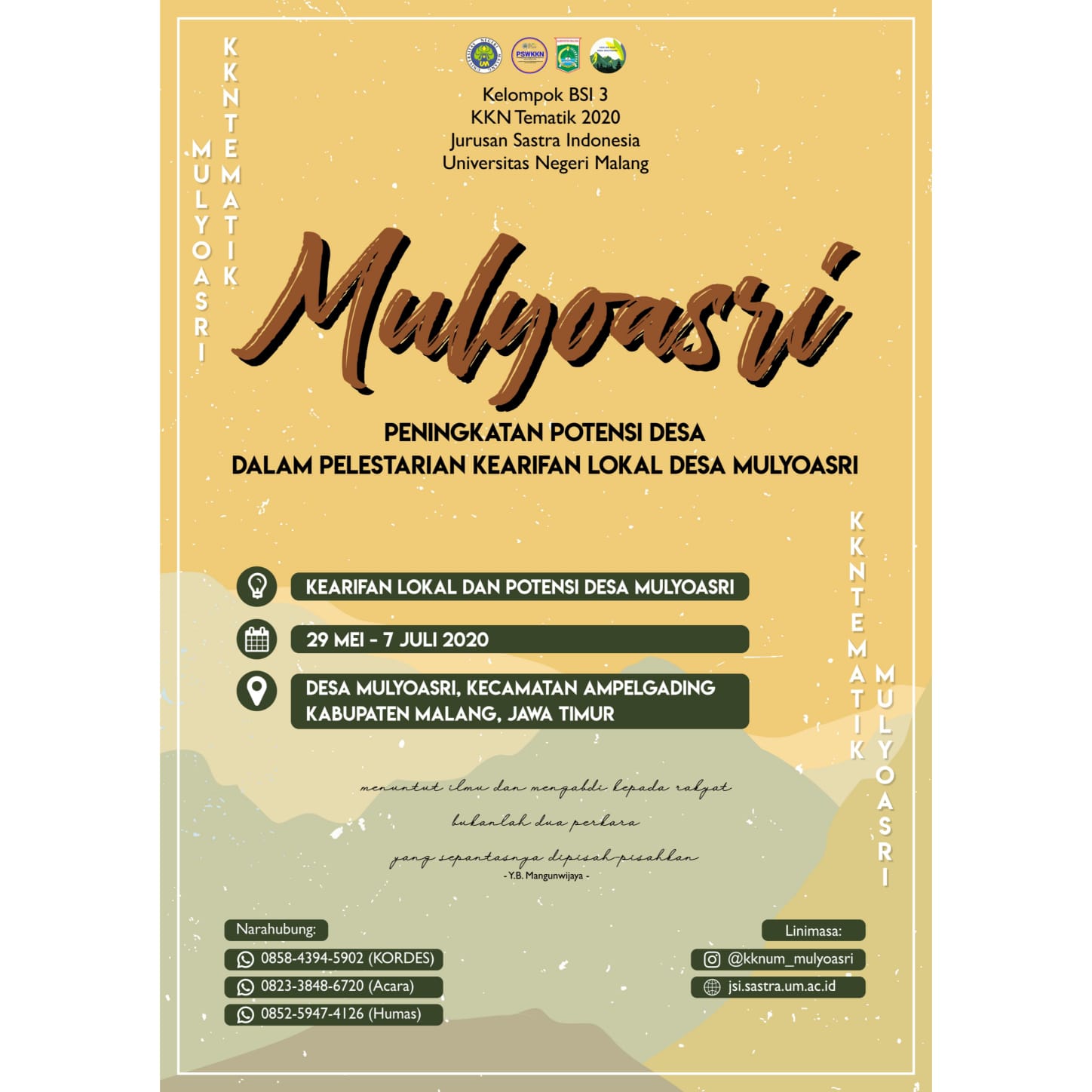 Poster Kelompok 3 PS-BSI JSI FS UM