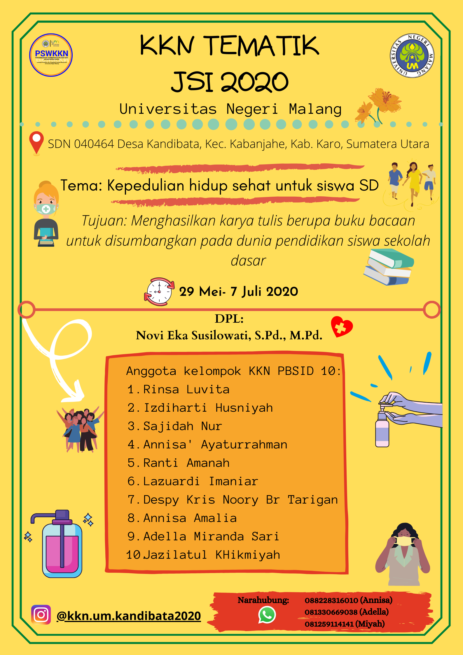 Poster Kelompok 10 PS-PBSID JSI FS UM