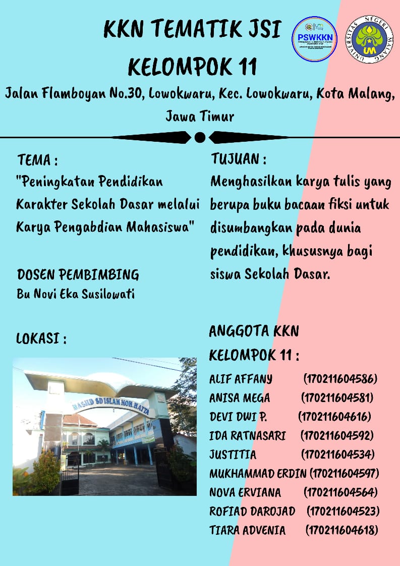 Poster Kelompok 11 PS-PBSID JSI FS UM