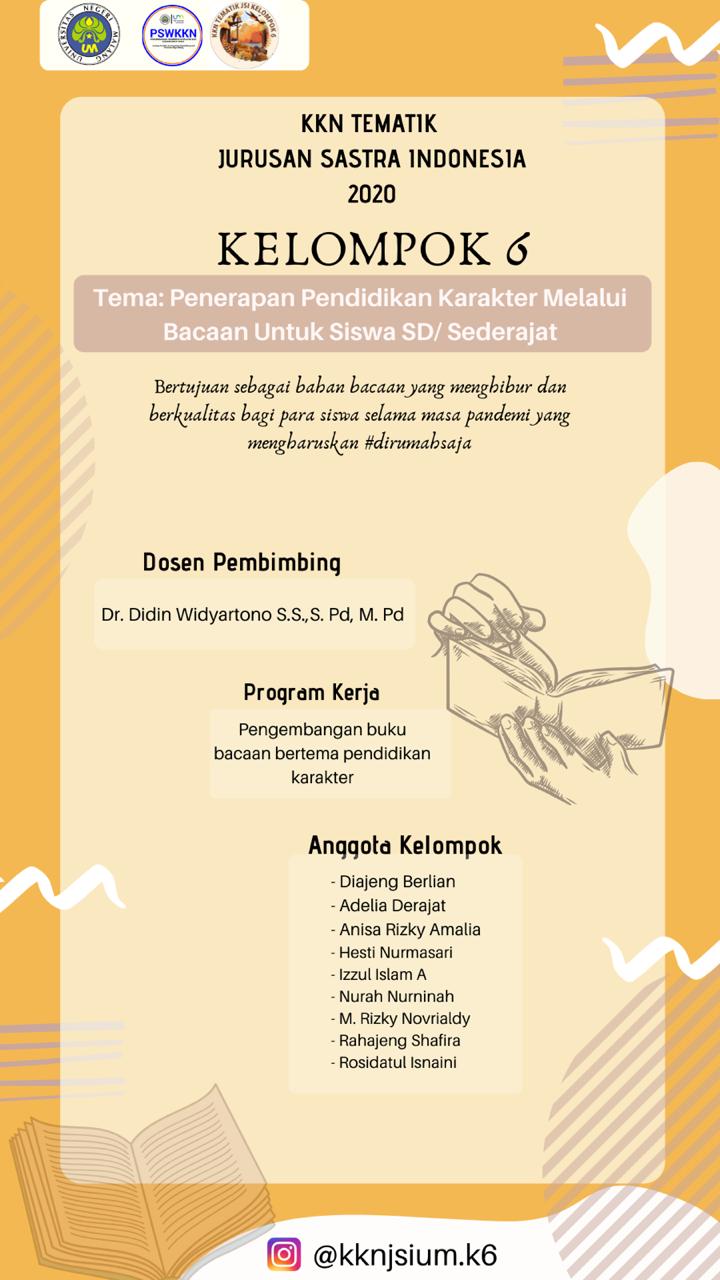 Poster Kelompok 6 PS-PBSID JSI FS UM
